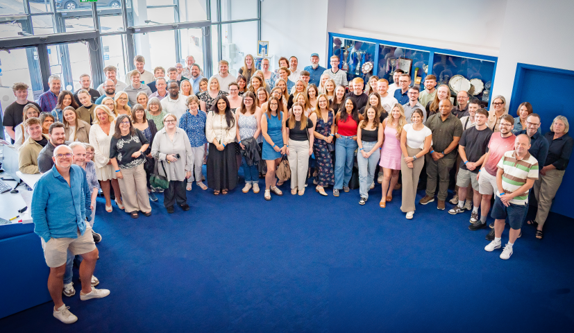 Full team image - at Strategy day (Small)