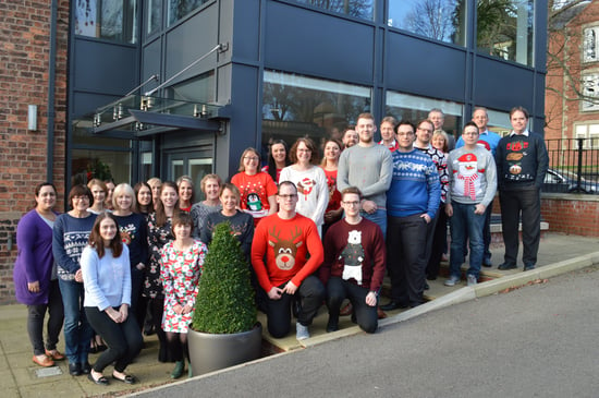 Chesterfield Christmas Jumper Day