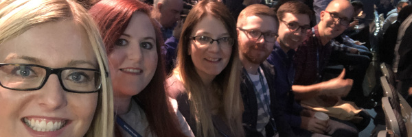 Xerocon 2019 - six of the Genus team in London 6001 x 200